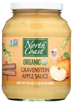 Organic Gravenstein Apple Sauce