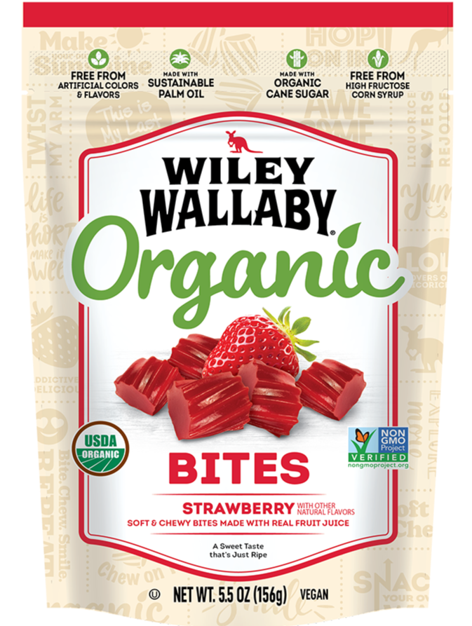 Organic Strawberry Bites