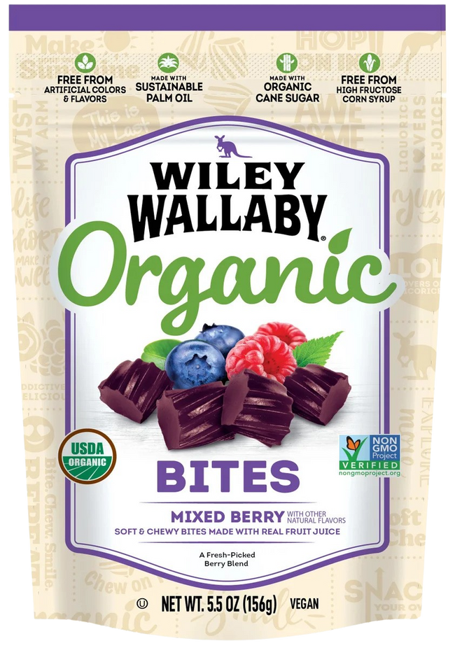 Organic Mixed Berry Licorice Bites