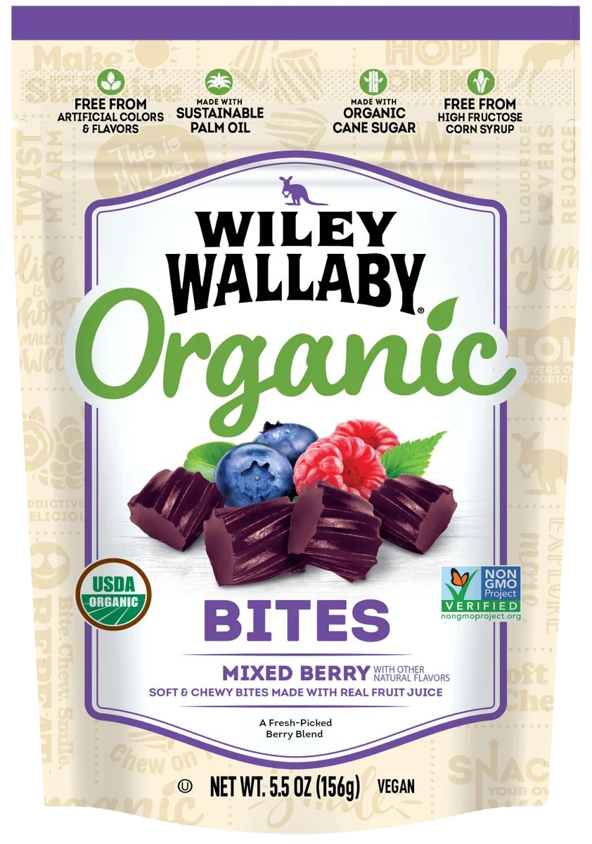 Organic Mixed Berry Licorice Bites