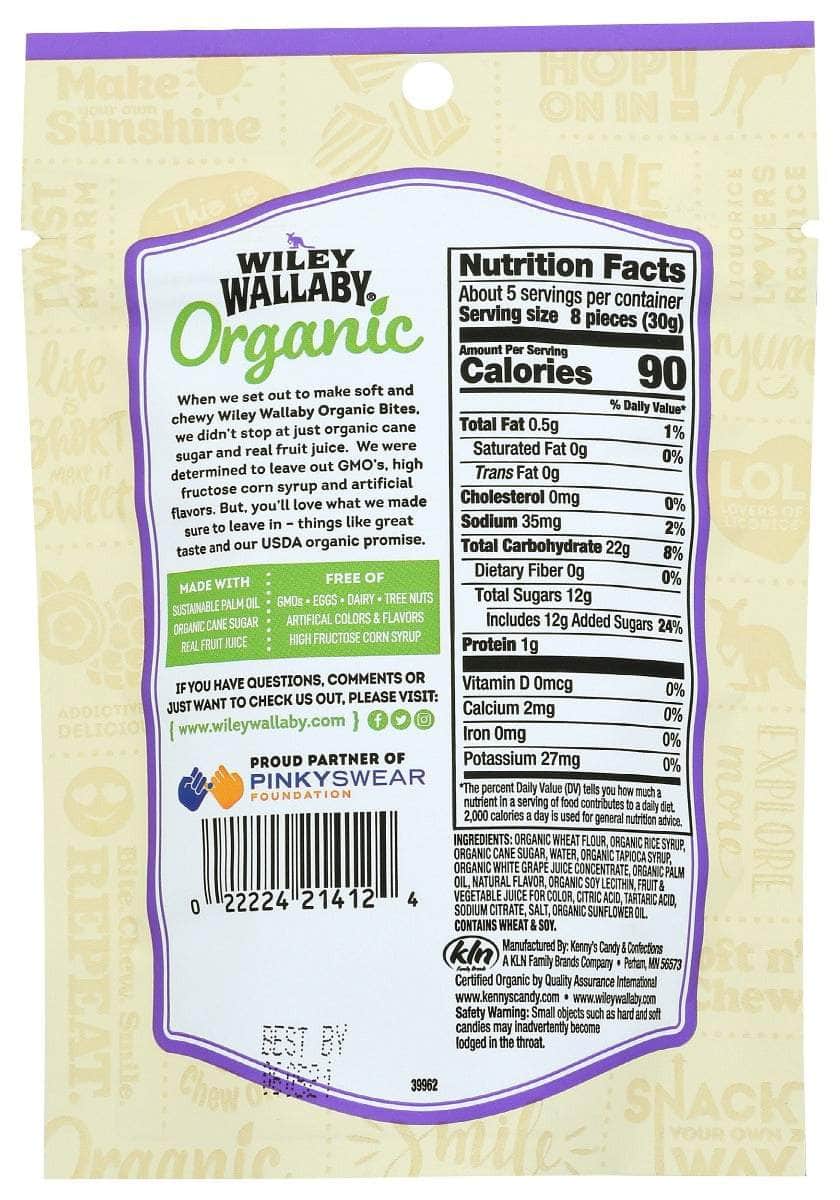 Organic Mixed Berry Licorice Bites