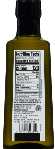 Organic Olive & Hemp Oil