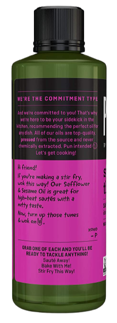 Safflower & Sesame Oil