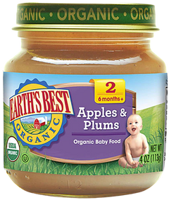 Stage 2 Apples & Plums Organic Baby Food