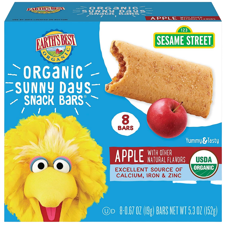 Organic Sunny Day Apple Bar