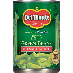 Cut Green Beans No Salt Added
