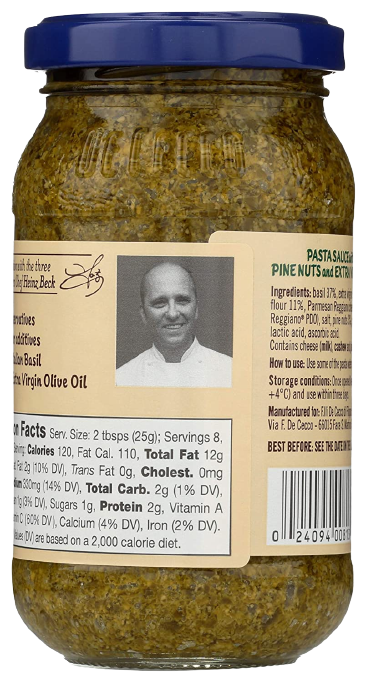 Pesto Pasta Sauce