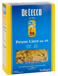 Penne Lisce Pasta