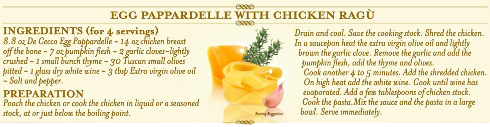 Egg Pappardelle Pasta