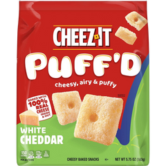 Puff'D White Cheddar Snack Crackers