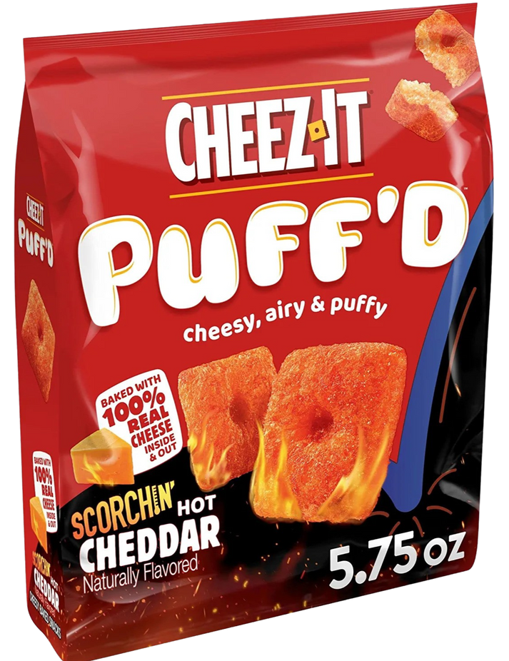 Scorchin Hot Cheddar Puffs