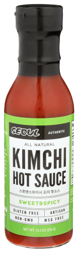 Sweet And Spicy Kimchi Hot Sauce
