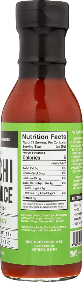 Sweet And Spicy Kimchi Hot Sauce