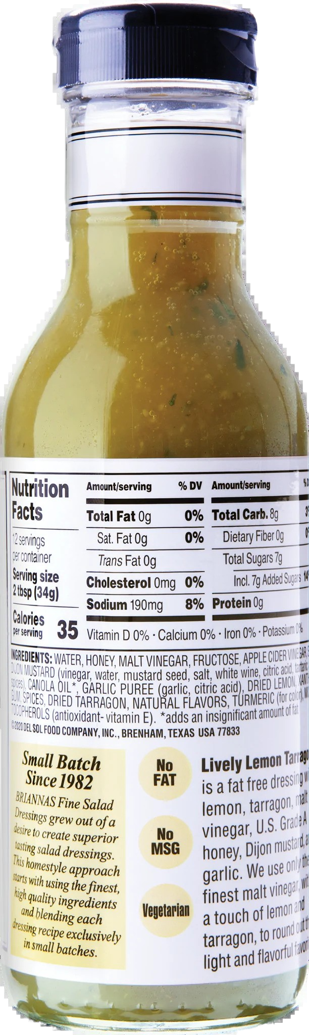 Lemon Tarragon Dressing