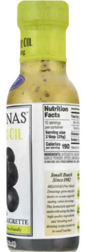 Balsamic Vinaigrette W Avocado Oil