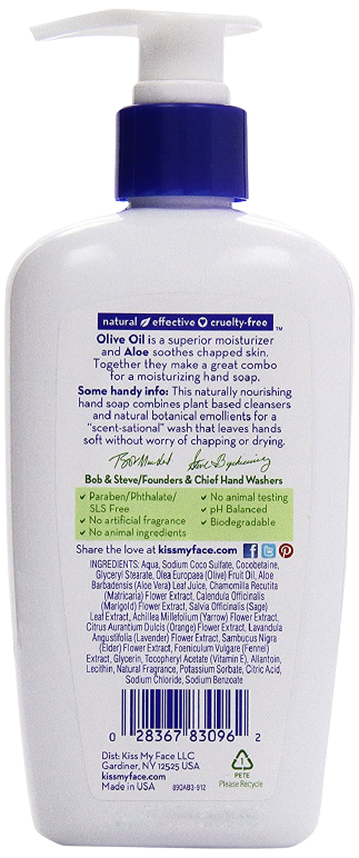 Olive & Aloe Liquid Hand Soap