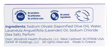 Soap Bar Olive Oil & Lavender