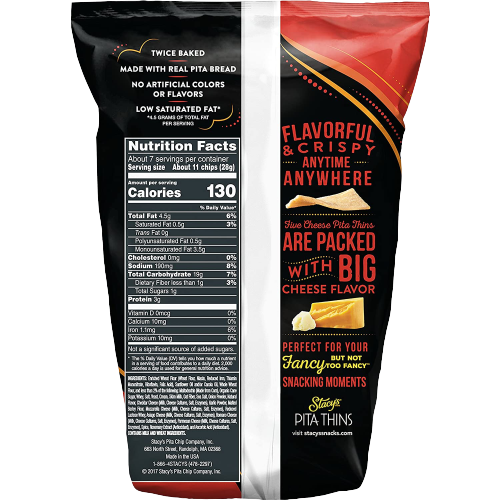 Pita Thins 5 Cheeses