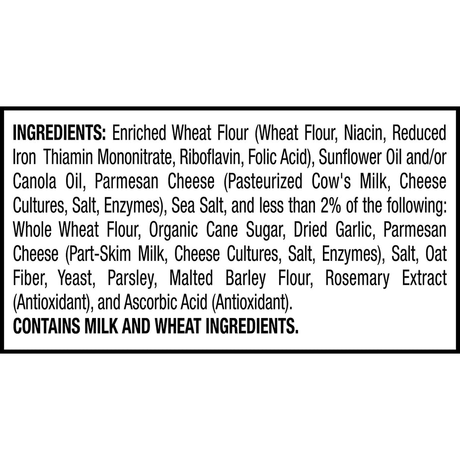 Parmesan Garlic Pita Chips