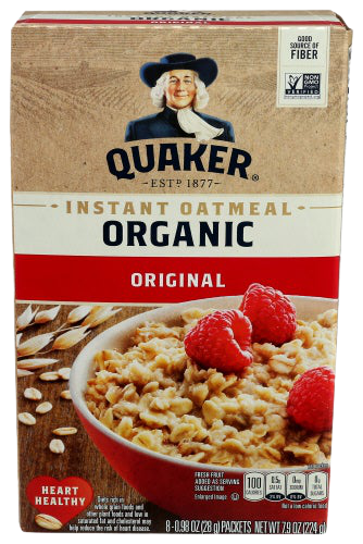 Oatmeal Instant Original Organic