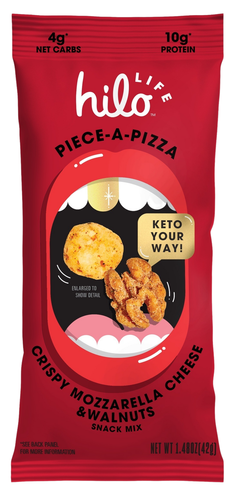 Crispy Mozzarella Cheese & Walnuts Snack Mix