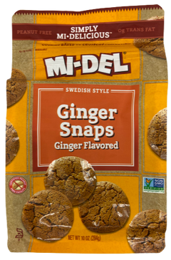 Ginger Snaps Ginger Flavored Cookies