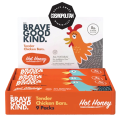 Tender Chicken Bars Hot Honey Flavor (9 Pack)