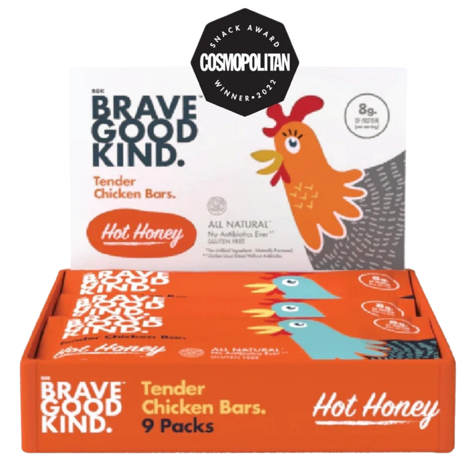 Tender Chicken Bars Hot Honey Flavor (9 Pack)