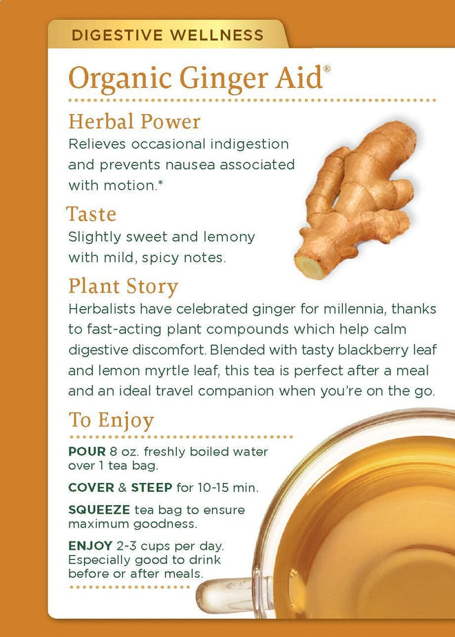 Organic Ginger Aid Tea