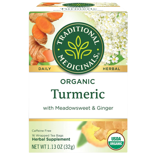 Organic Turmeric With Meadowsweet & Ginger Tea