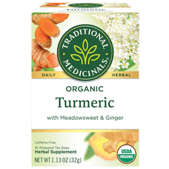 Organic Turmeric With Meadowsweet & Ginger Tea