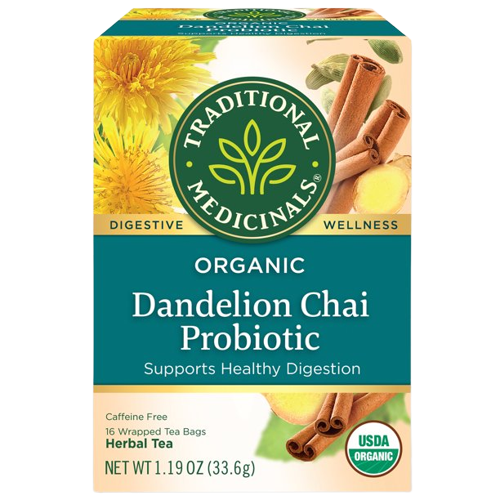 Organic Dandelion Chai Probiotic Tea