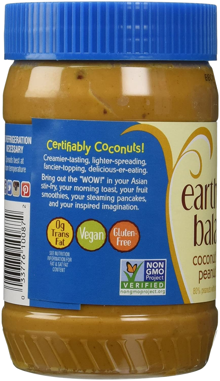 Crunchy Coconut & Peanut Butter Spread