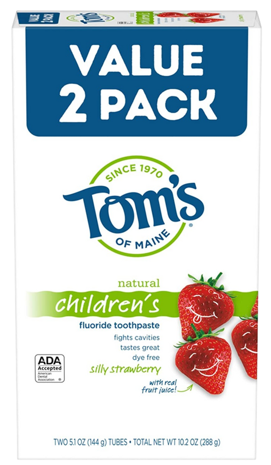 Strawberry Kids Toothpaste (Value 2 Pack)