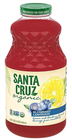 Organic Blueberry Lemonade Juice