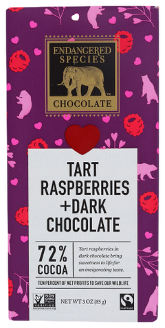 Bar Tart Raspberries + Dark Chocolate