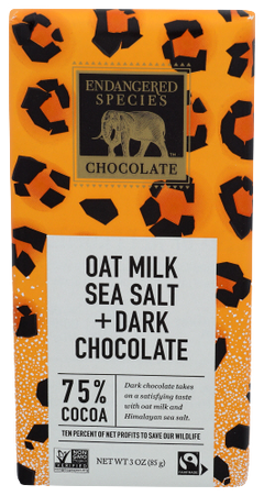 Oat Milk & Himalayan Sea Salt Dark Chocolate Bar