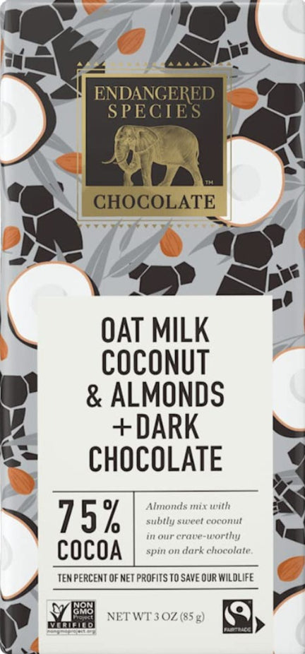 Oat Milk Coconut Almonds & Dark Chocolate Bar