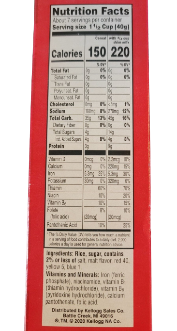Holiday Cereal