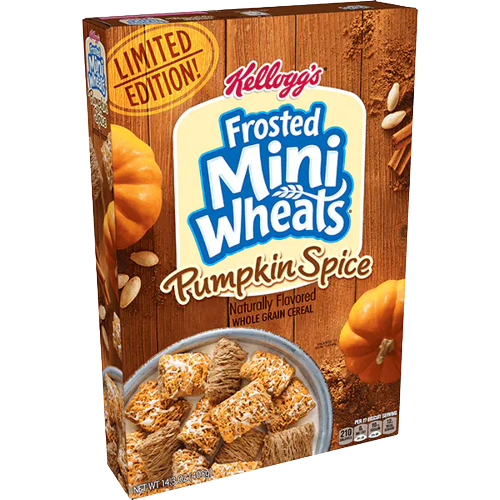 Frosted Mini Wheats Pumpkin Spice Cereal