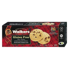 Gluten Free Chocolate Chip Shortbread Cookies