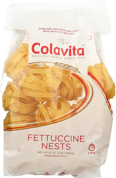 Fettuccine Pasta Nests