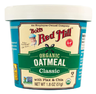 Organic Gluten Free Classic Oatmeal With Flax & Chia