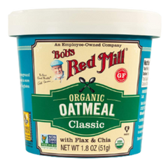 Organic Gluten Free Classic Oatmeal With Flax & Chia