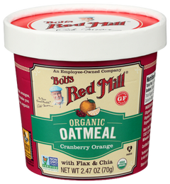 Organic Cranberry Oatmeal Cup
