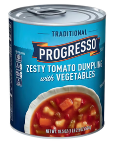 Zesty Tomato Dumpling Soup