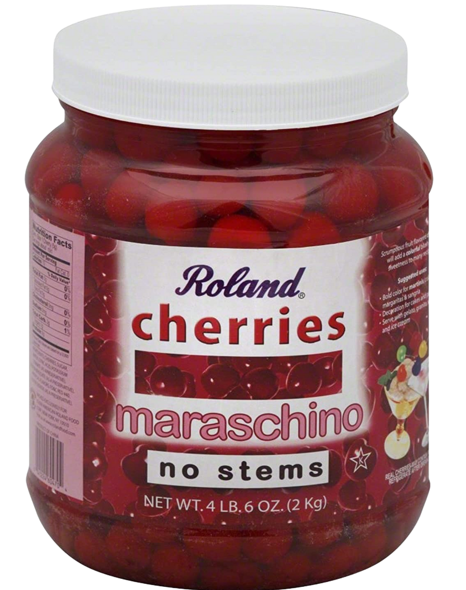 Maraschino Cherries No Stem
