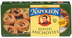 Rolled Napoleon Anchovies