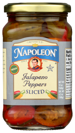 Sliced Tricolor Jalapenos