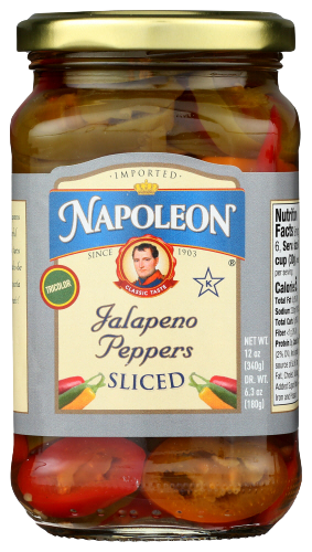 Sliced Tricolor Jalapenos